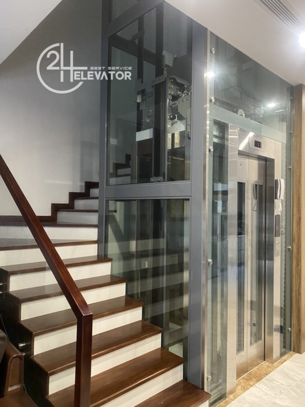 thang máy cho nhà cải tạo
