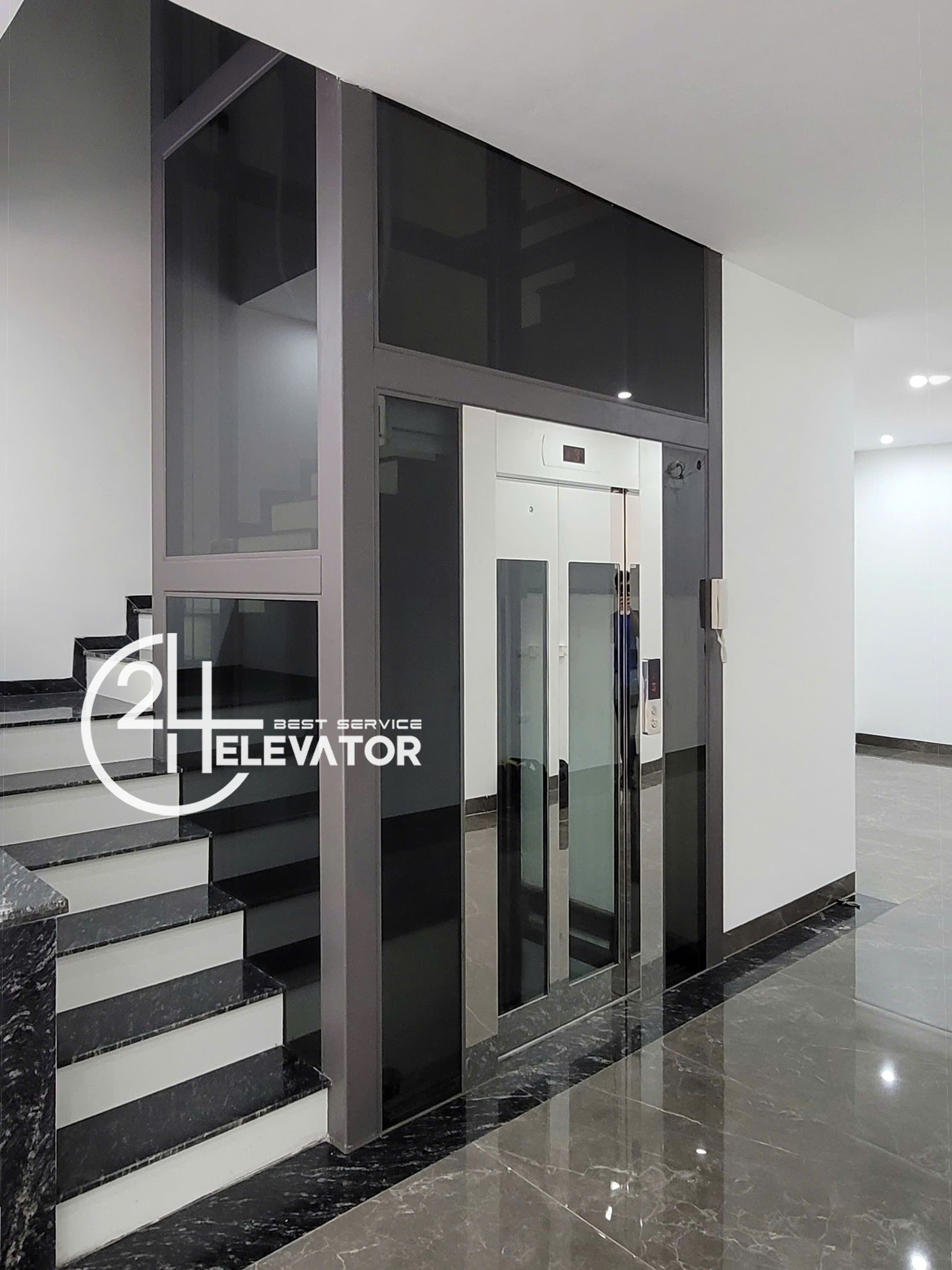 báo giá thang máy gia đình 450kg